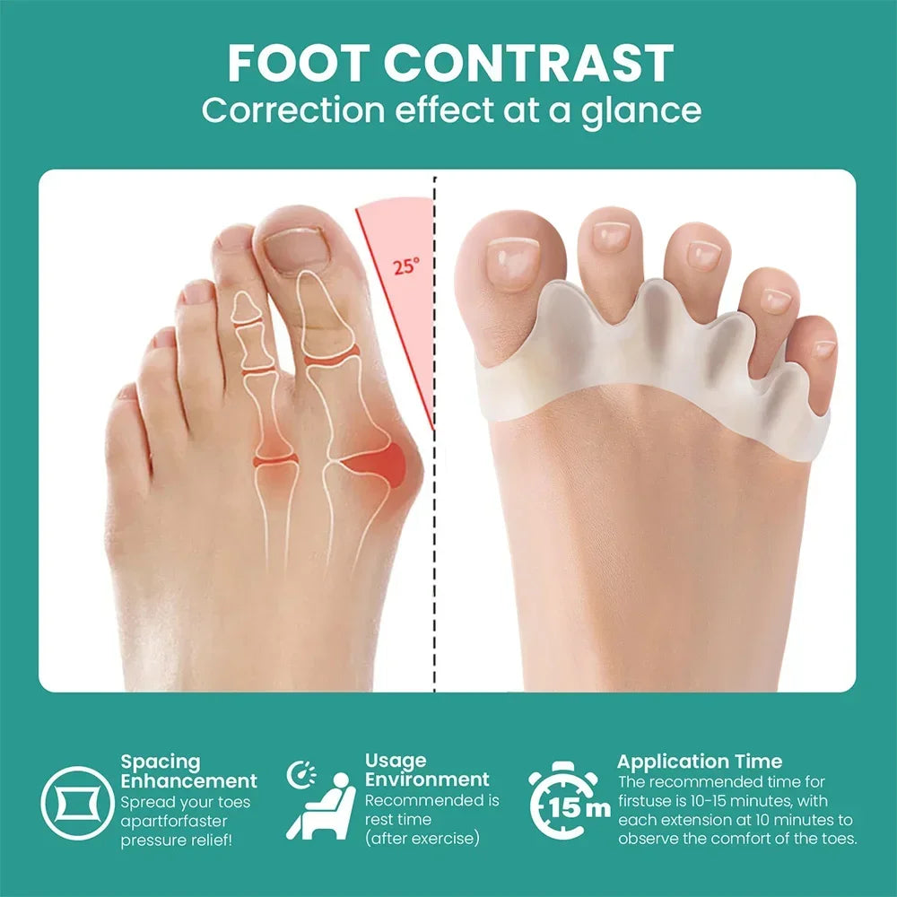 Silicone Toe Spacers