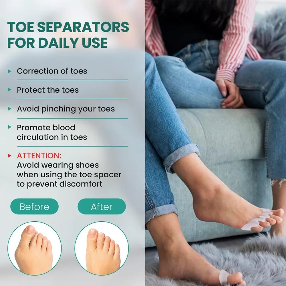Silicone Toe Spacers
