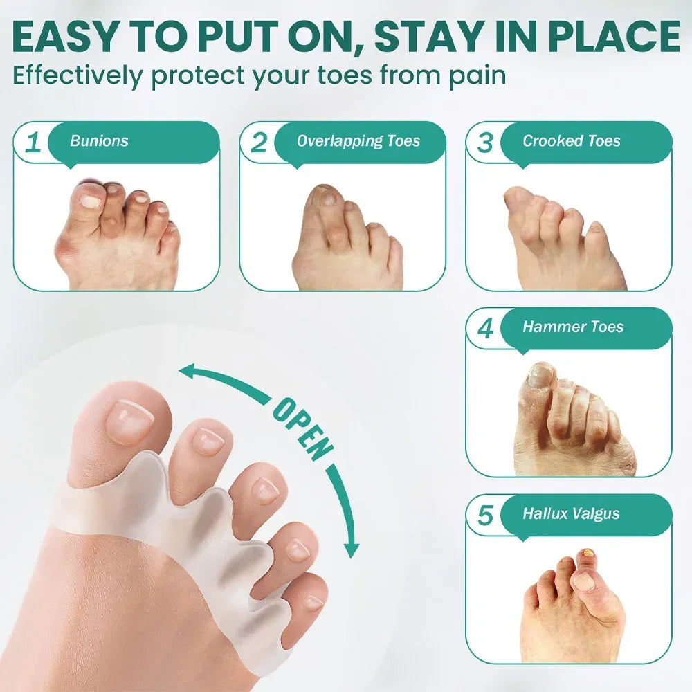Silicone Toe Spacers