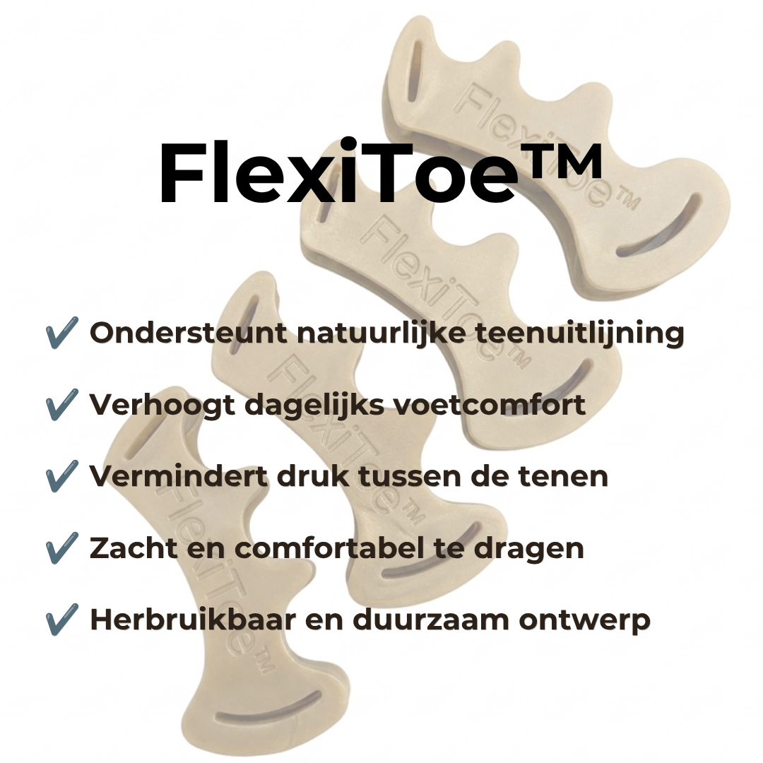 FlexiToe™ Uitlijningsset voor Gezonde Voeten