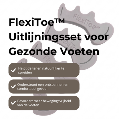 FlexiToe™ Uitlijningsset voor Gezonde Voeten