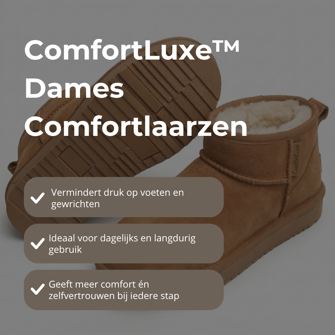 ComfortLuxe™ Dames Comfortlaarzen