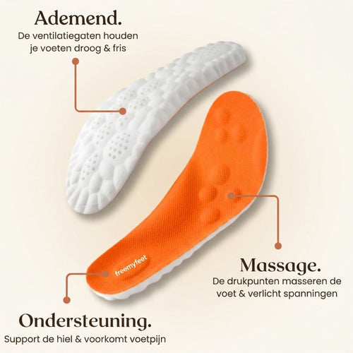 Infographic: ademend, massage, ondersteuning