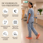 Voordelen van freemyfeet, in beeld