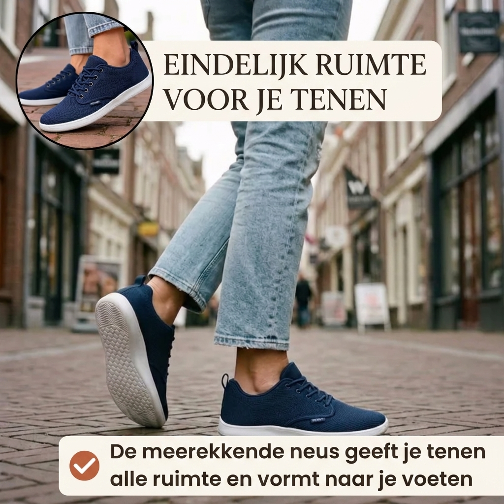 Freemyfeet - Orthopedische Comfortsneakers met Extra Teenruimte